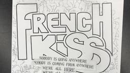 French kiss image