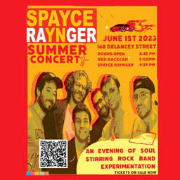LATE: Spayce Raynger, Red Racecar image
