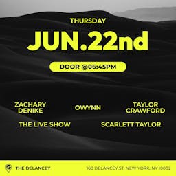 zachary denike, Owynn, Taylor Crawford, The Live Show, Scarlett Taylor  image