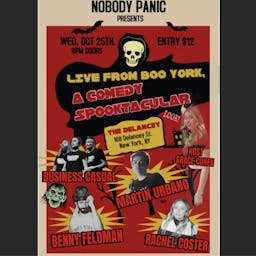 NPP: Live From BOO York, A Comedy Spoktacular! image